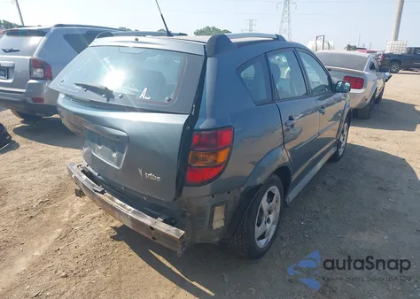 2006 Pontiac Vibe из США, поврежденный, VIN 5Y2SL65826Z433633